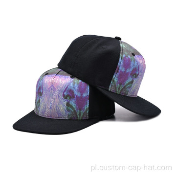 Sublimacja mody 5 panelowy kapelusz snapback